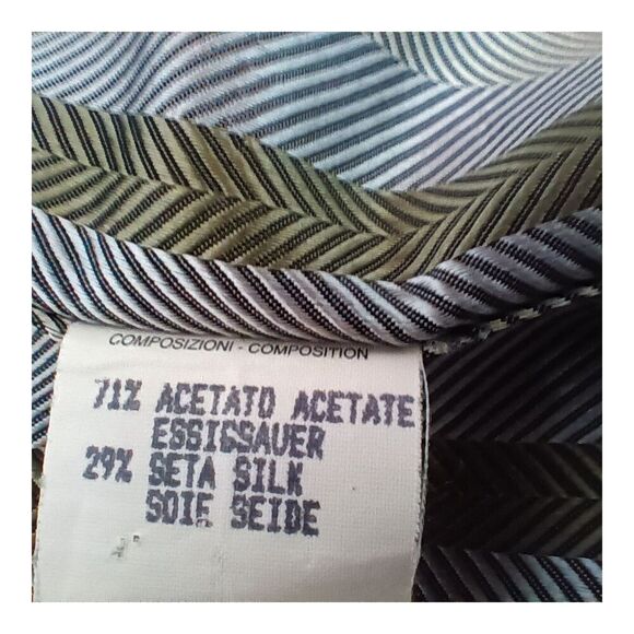 Gucci Shirt Long Sleeve Snaps Collared Silk Blend Black Womens 40/US 4 - Picture 5 of 6